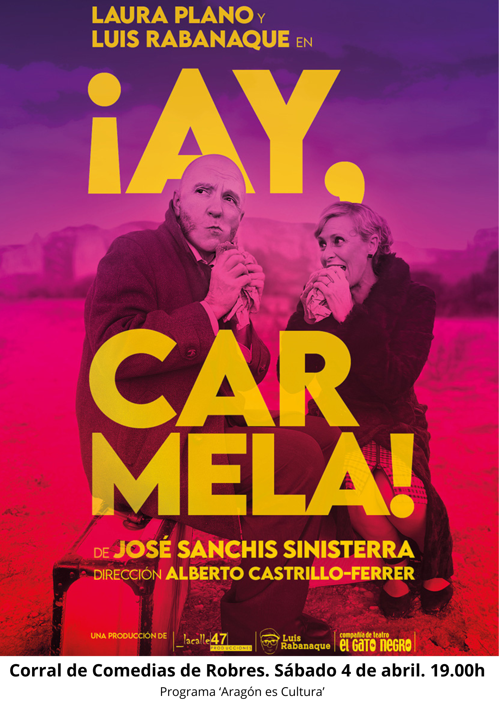 'Ay, Carmela' en el Corral de Comedias de Robres