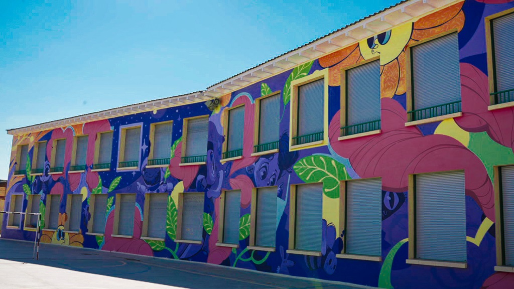 Arte urbano en Grañén